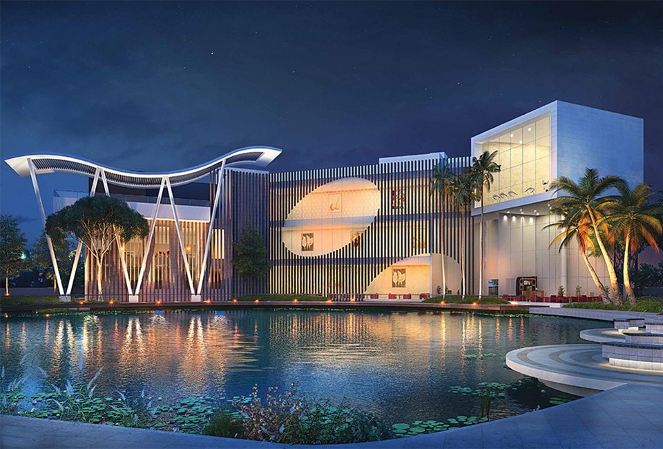 Beautified Waterbodies at Siddha Sky